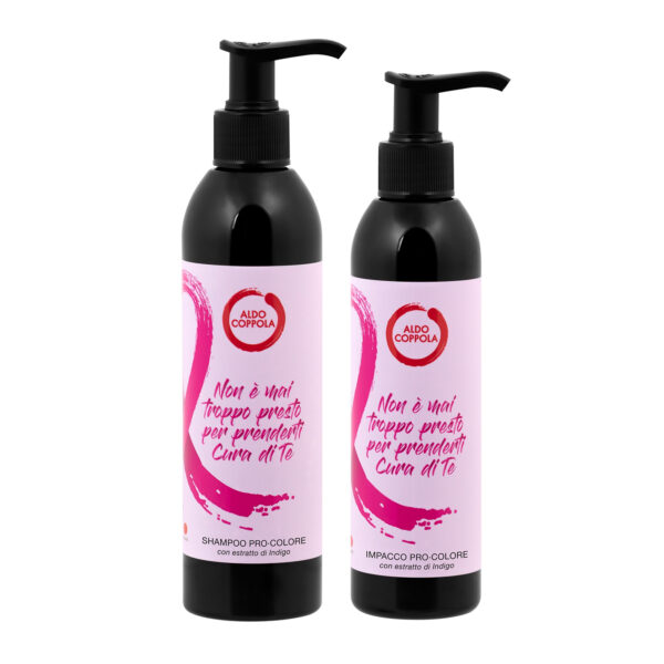 Beauty Kit Pro.Colore Pink Line Shampoo e Impacco