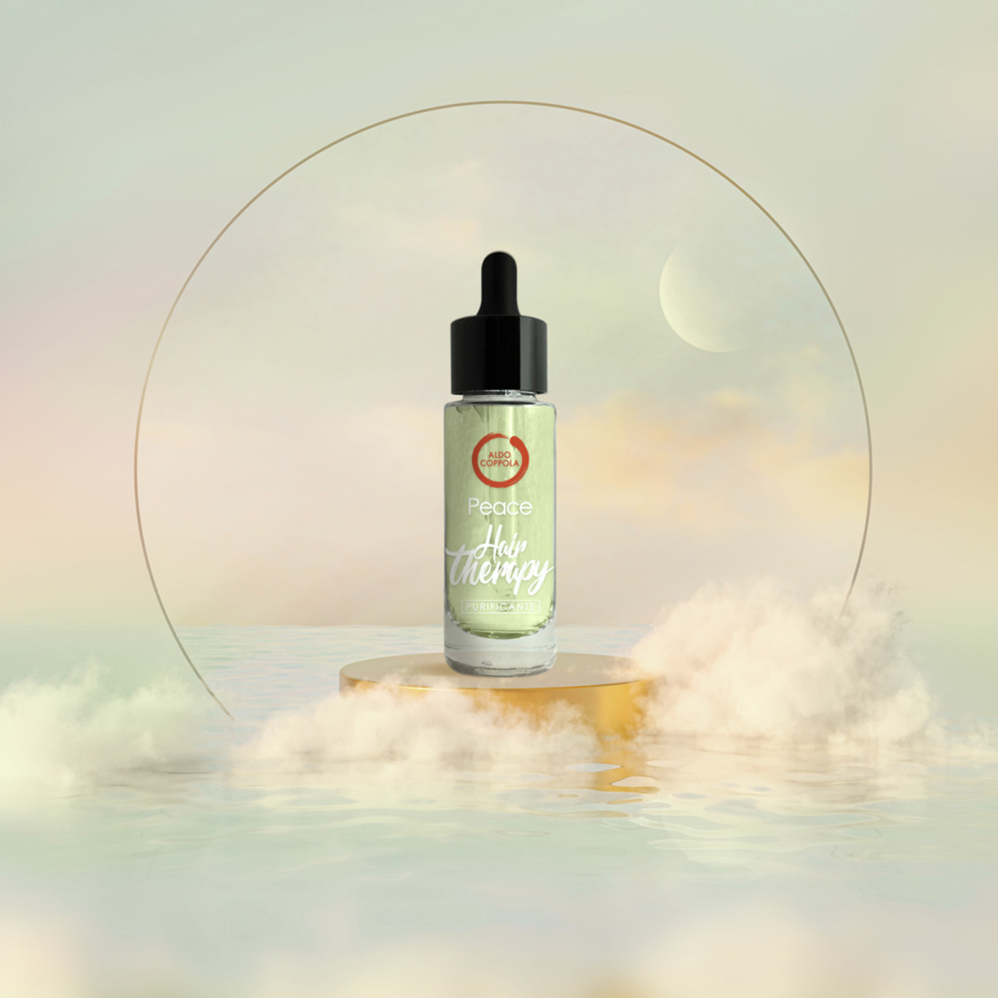 Aldo-Coppola-oli-hair-therapy-peace-art