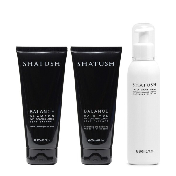 trattamento purificante capelli grassi shampoo maschera argilla bianca Beauty Kit Purificante completo Shatush Balance
