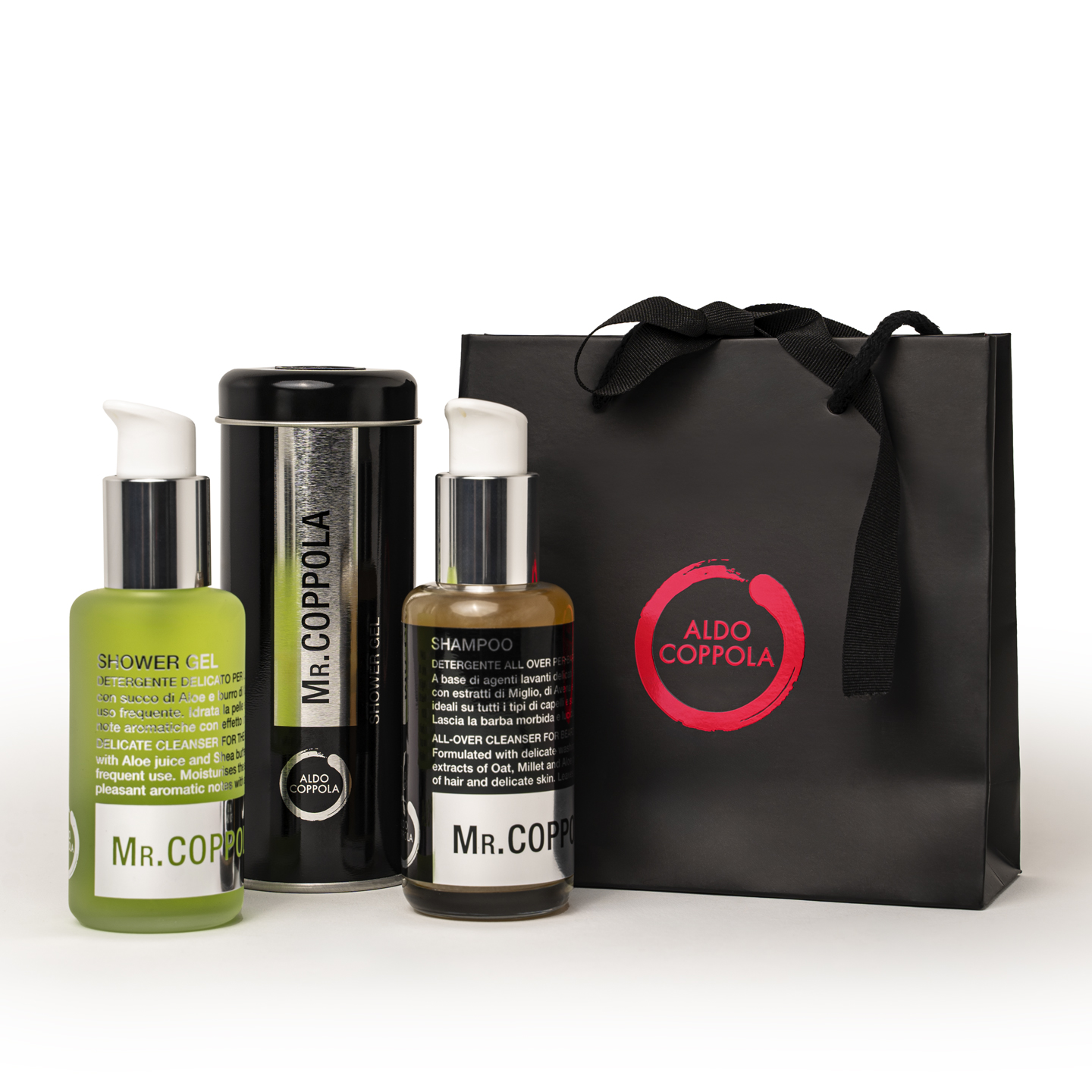 Gift Set Milan - Shampoo 200 Ml, Shower Gel 250 Ml E Sacca Portascarpe